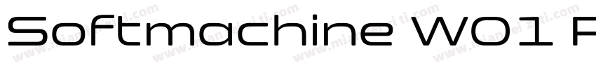 Softmachine W01 Regular字体转换